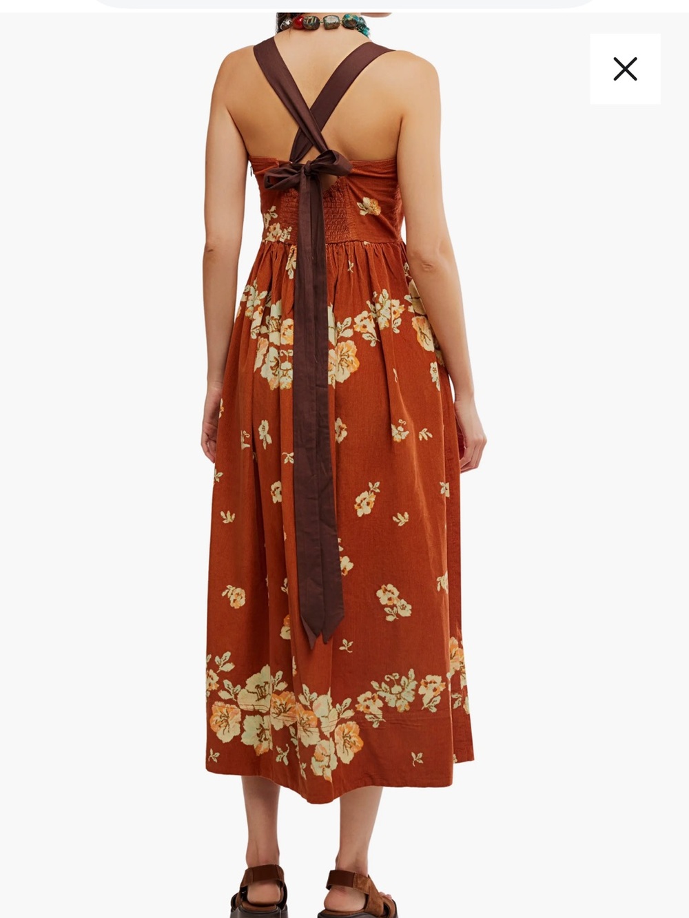Free people Until Dawn Floral Midi Sundress - Picture 2 of 7